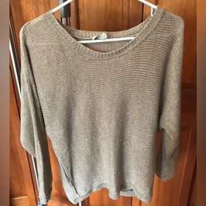 Joie 100% linen tan sweater
